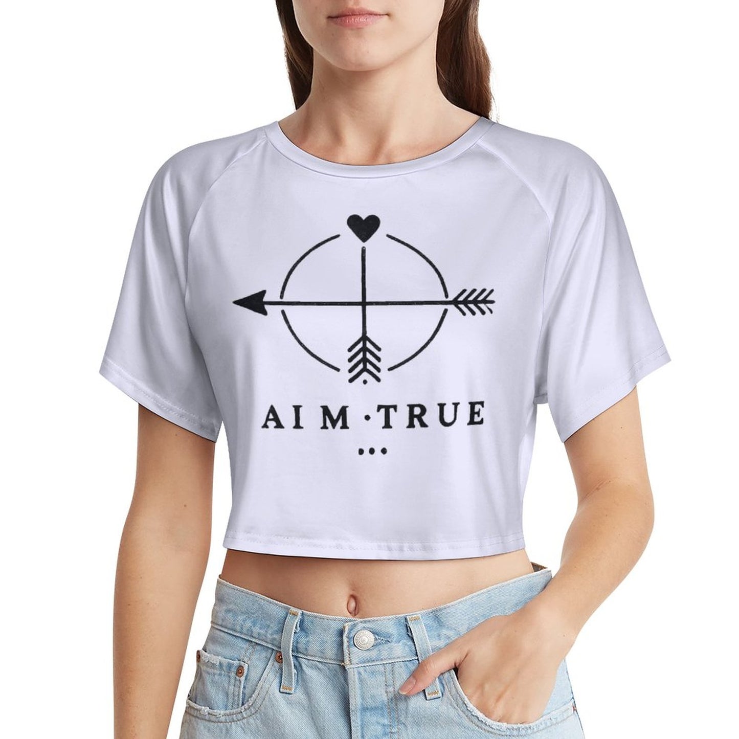 Aim True Archery T-Shirt - Matching Valentine's Outfit for Couples