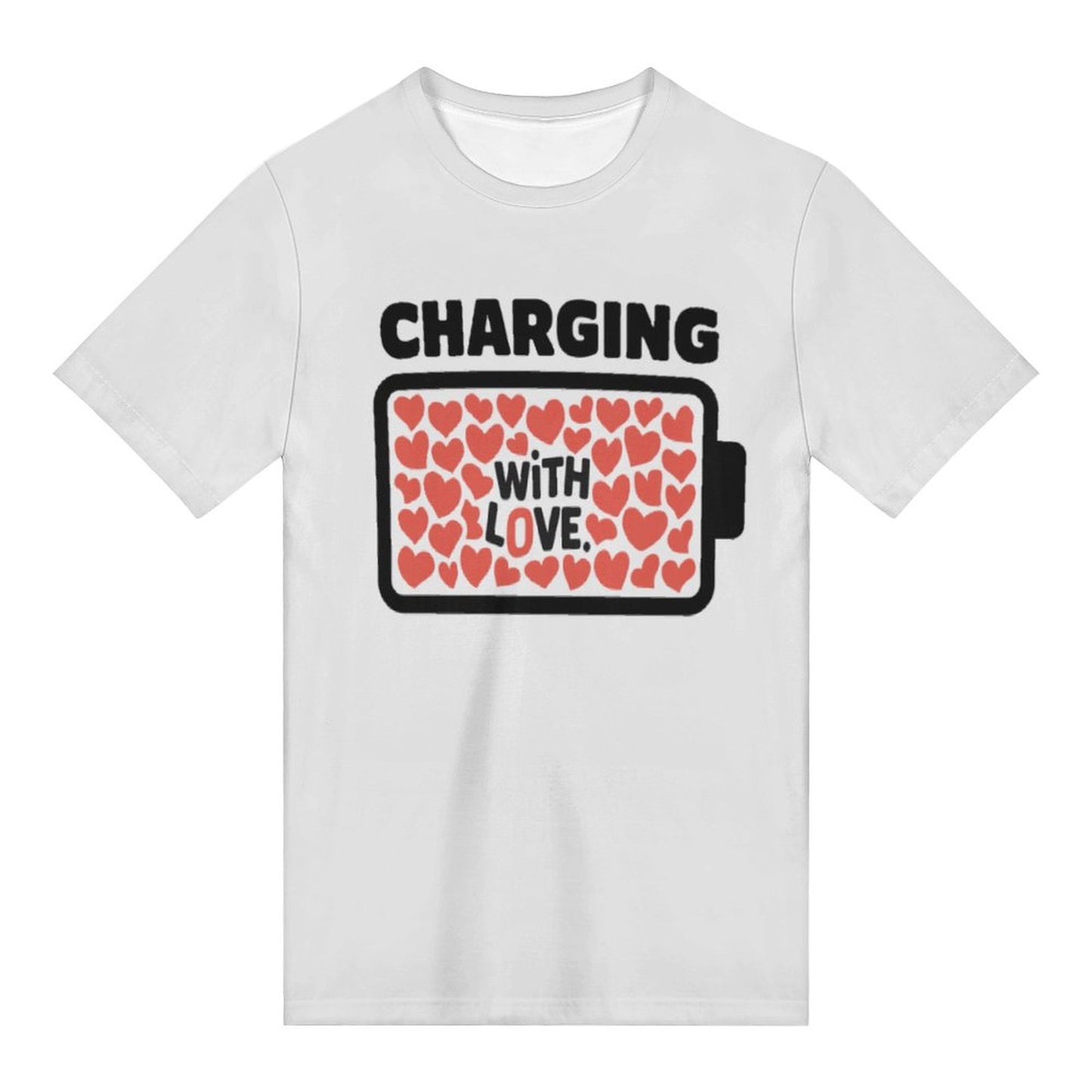 Powered by Love & Charging with Love Matching Shirts