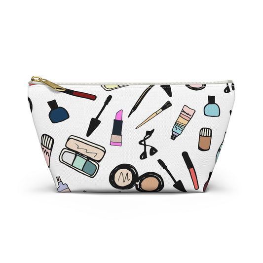 Makeup Pattern Zipper Pouch