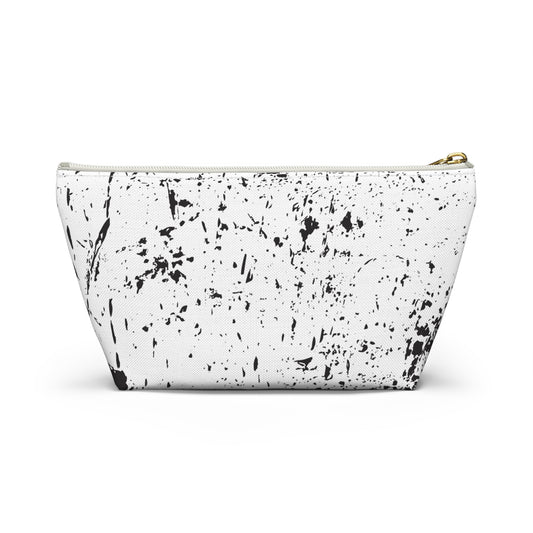 Custom Splatter Design Accessory Pouch