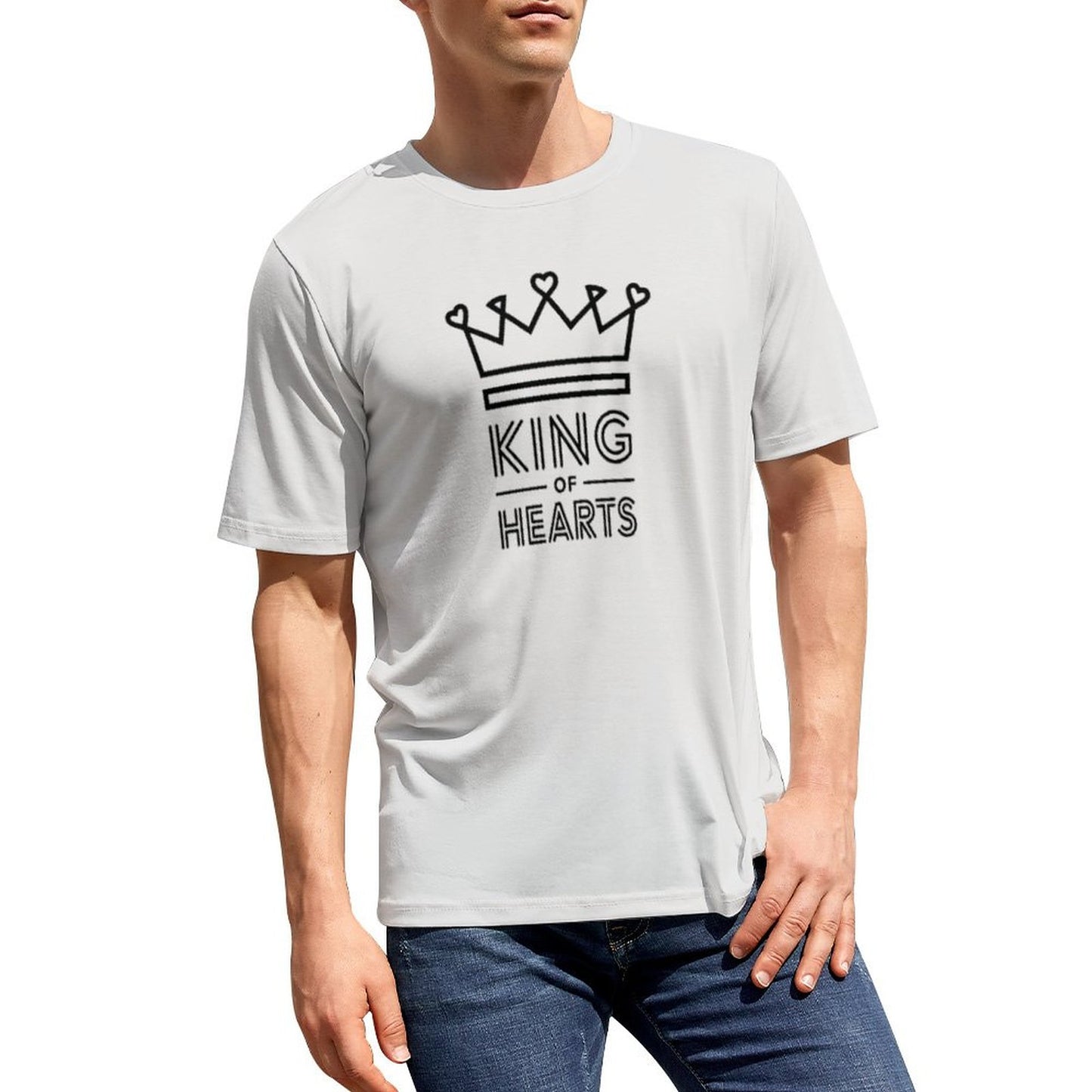 King & Queen of Hearts Matching Tees