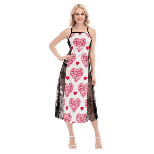 Romantic Lace Cami Dress – Elegant Valentine’s Look