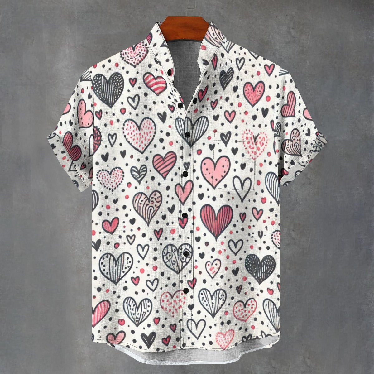 Heart Print Valentine’s Shirts – Romantic & Stylish