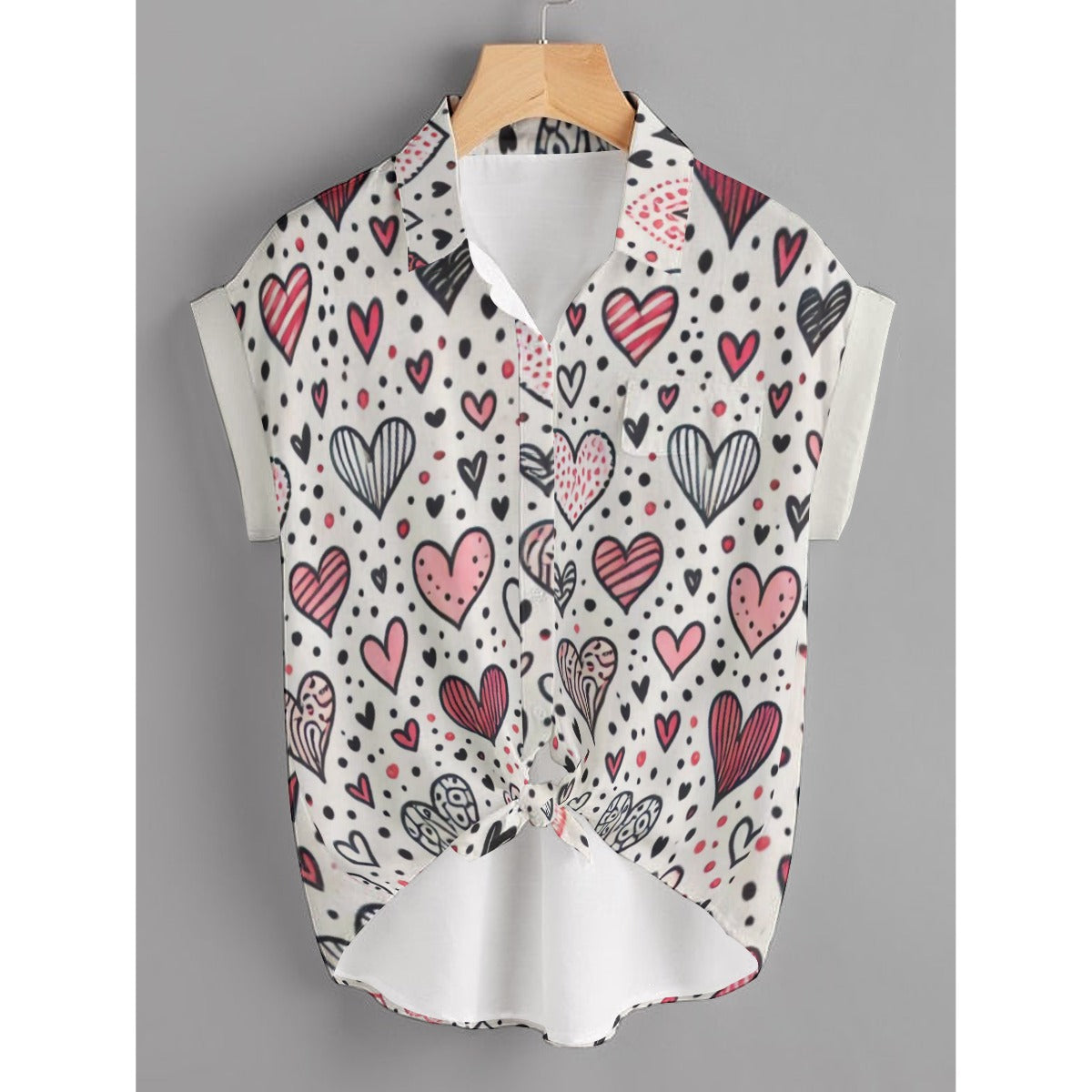 Heart Print Valentine’s Shirts – Romantic & Stylish