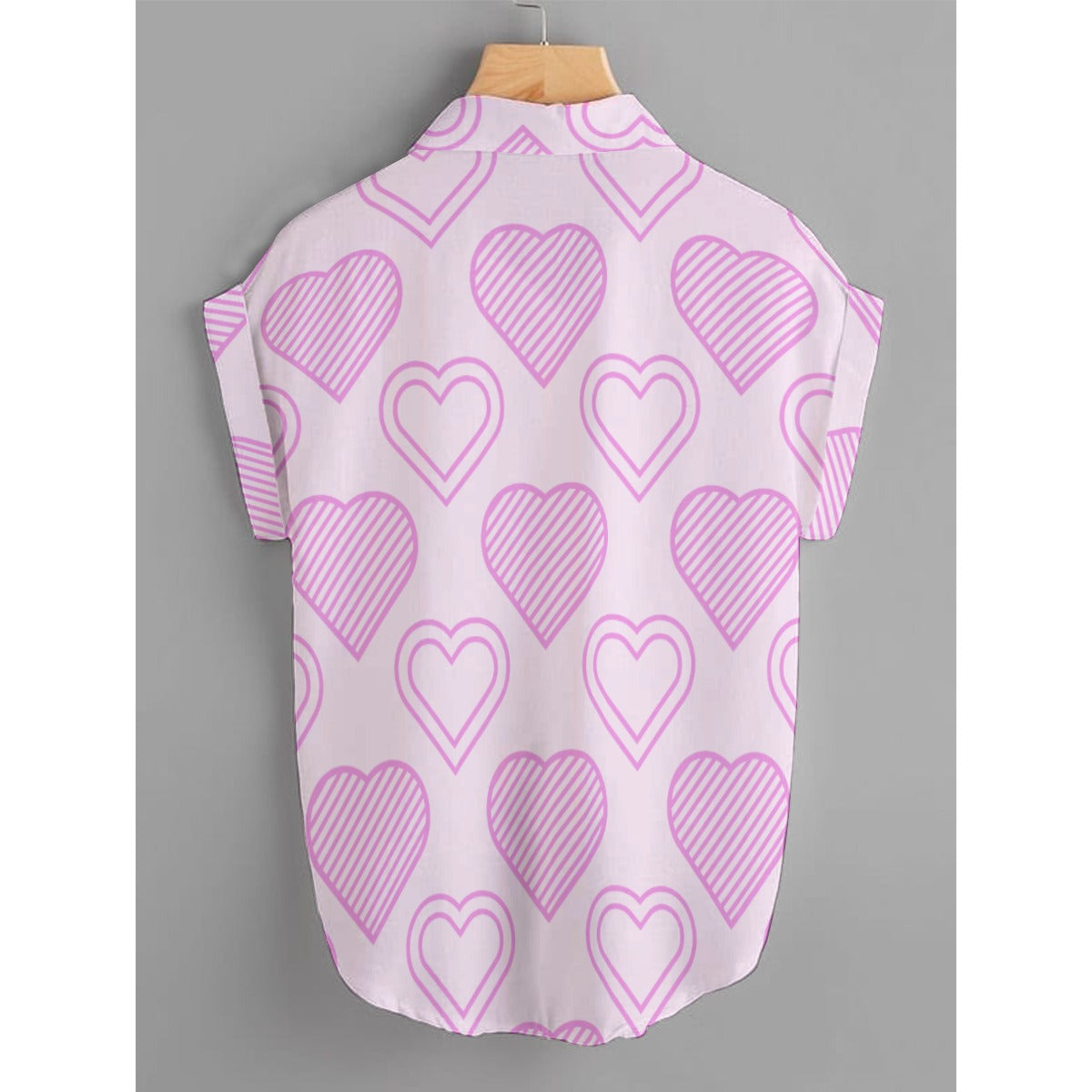 Pink Heart Valentine’s Shirts – Romantic Couple Outfit