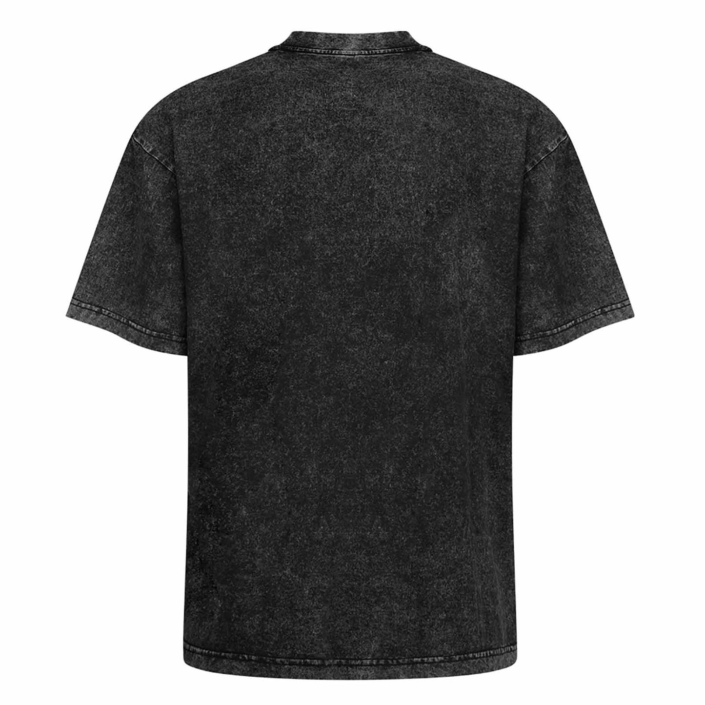 Minimalist Human T-Shirt - Vintage Black Streetwear