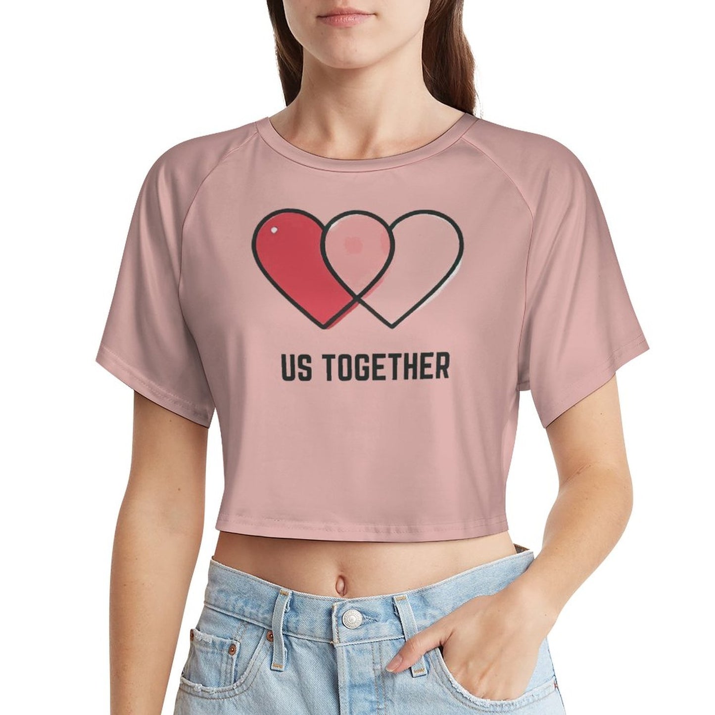 Us Together Matching Couple T-Shirt - Romantic Valentine’s Day Outfit