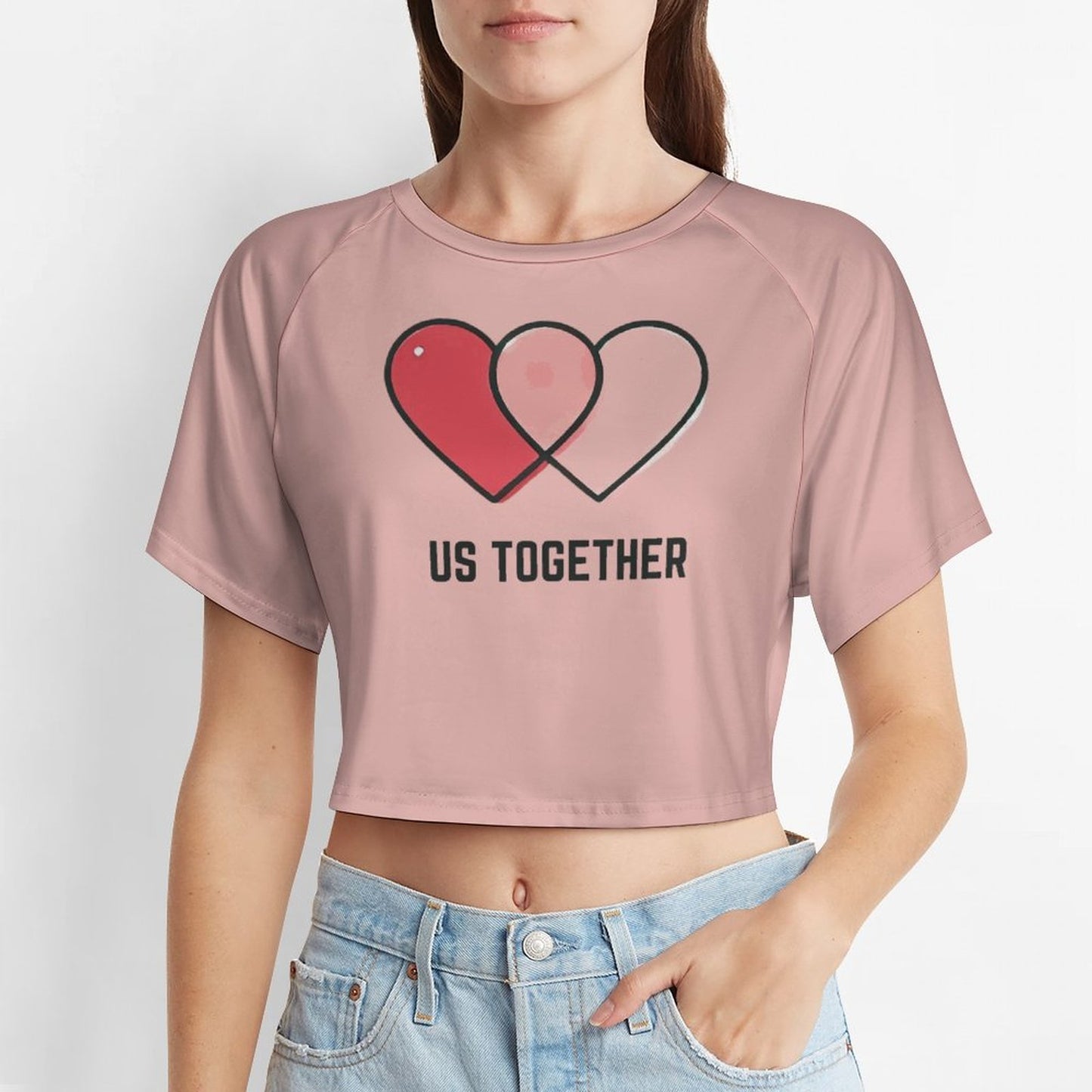 Us Together Matching Couple T-Shirt - Romantic Valentine’s Day Outfit