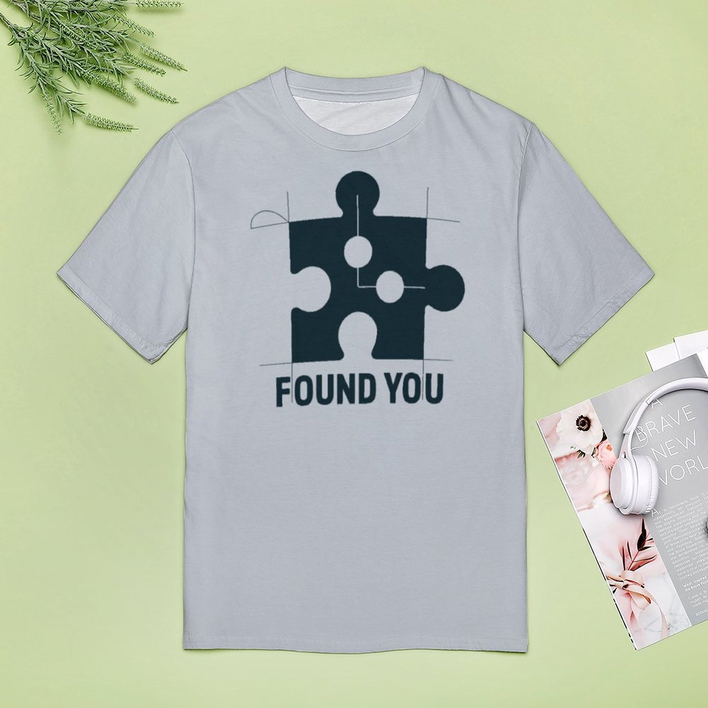 Puzzle Love Couple Tees – Matching Valentine Shirts