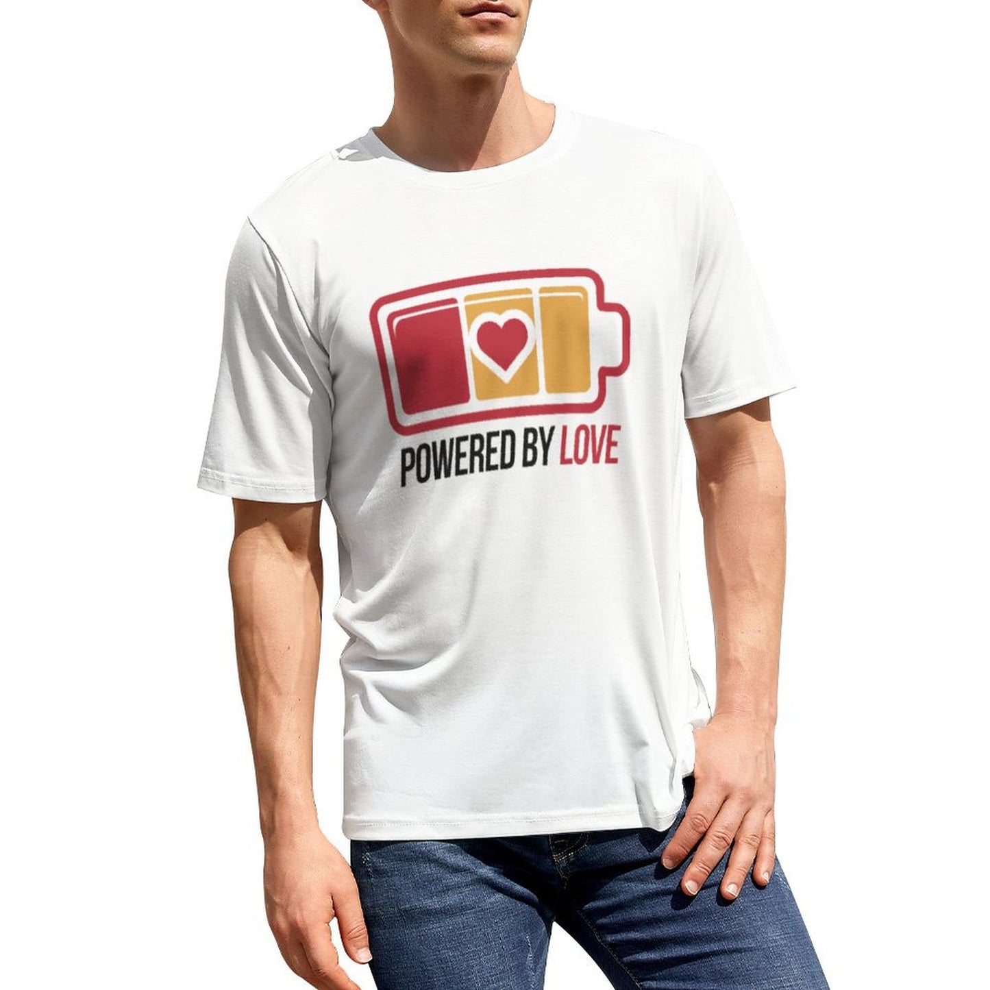 Powered by Love & Charging with Love Matching Shirts