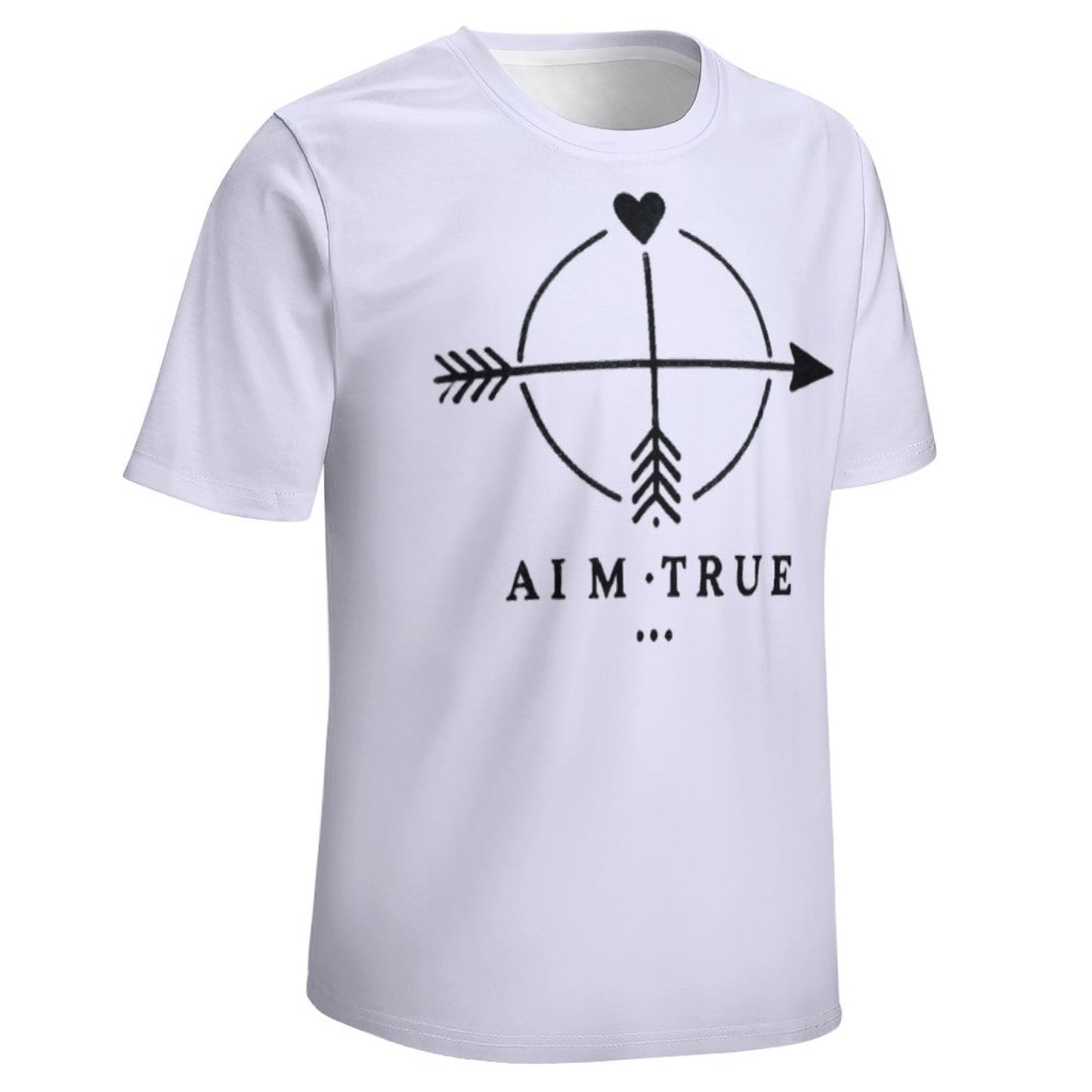 Aim True Archery T-Shirt - Matching Valentine's Outfit for Couples