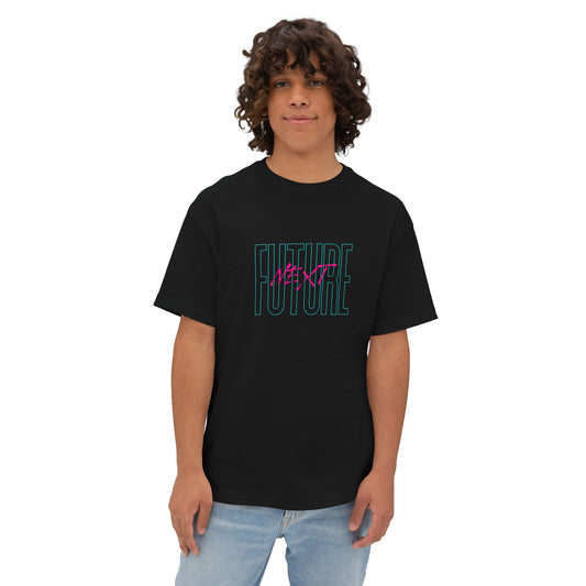 Future Neon Black Oversized T-Shirt