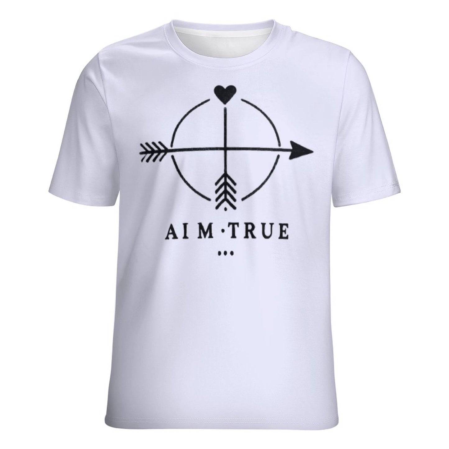 Aim True Archery T-Shirt - Matching Valentine's Outfit for Couples