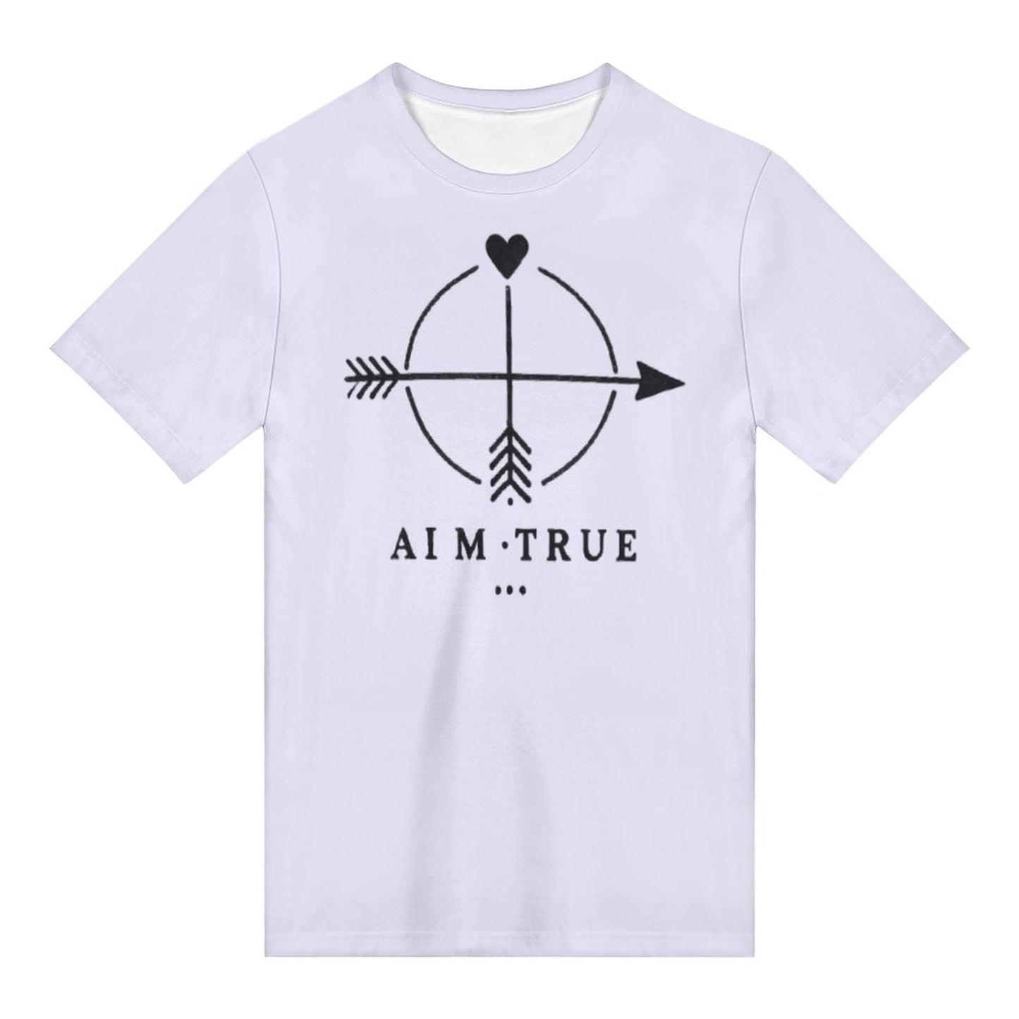 Aim True Archery T-Shirt - Matching Valentine's Outfit for Couples