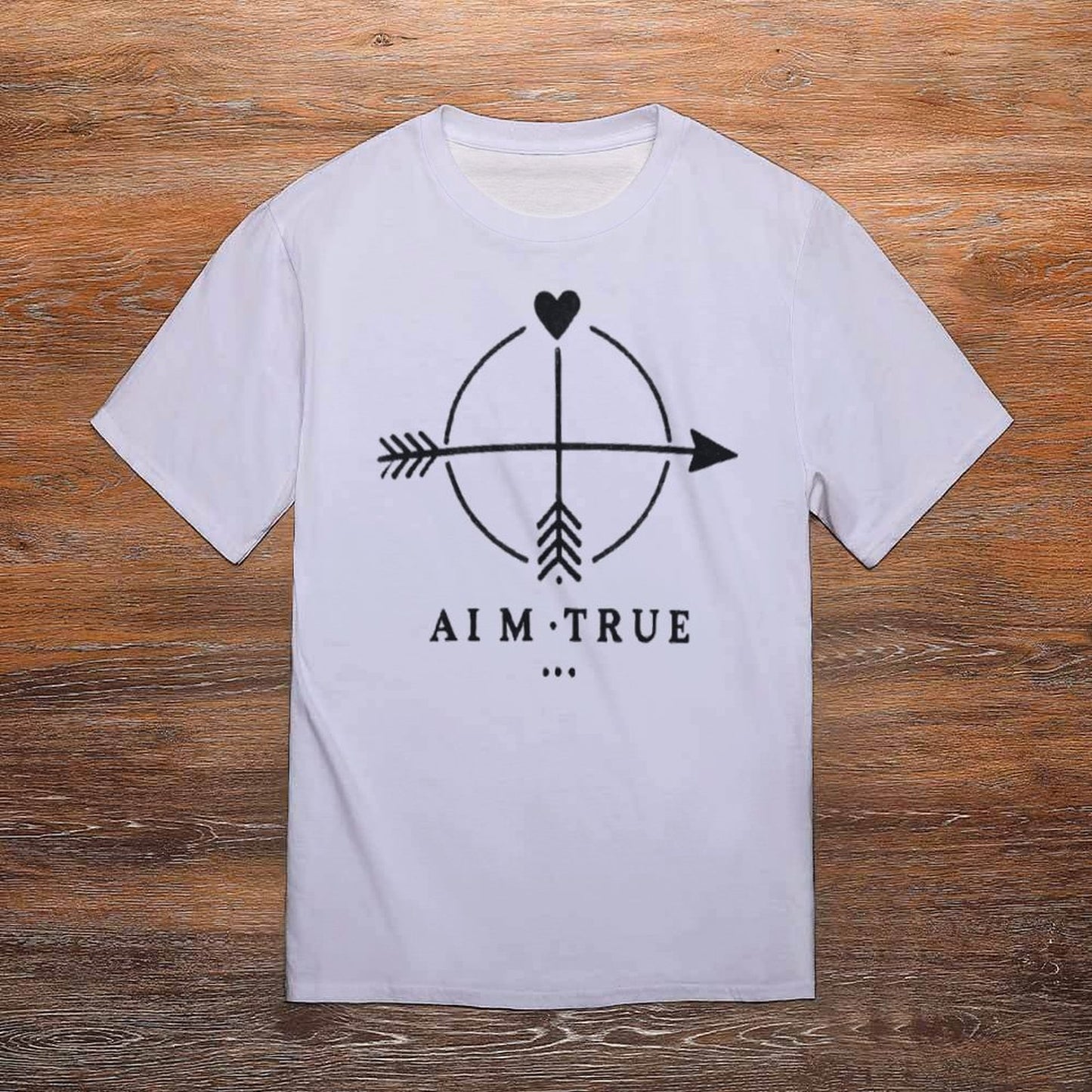 Aim True Archery T-Shirt - Matching Valentine's Outfit for Couples