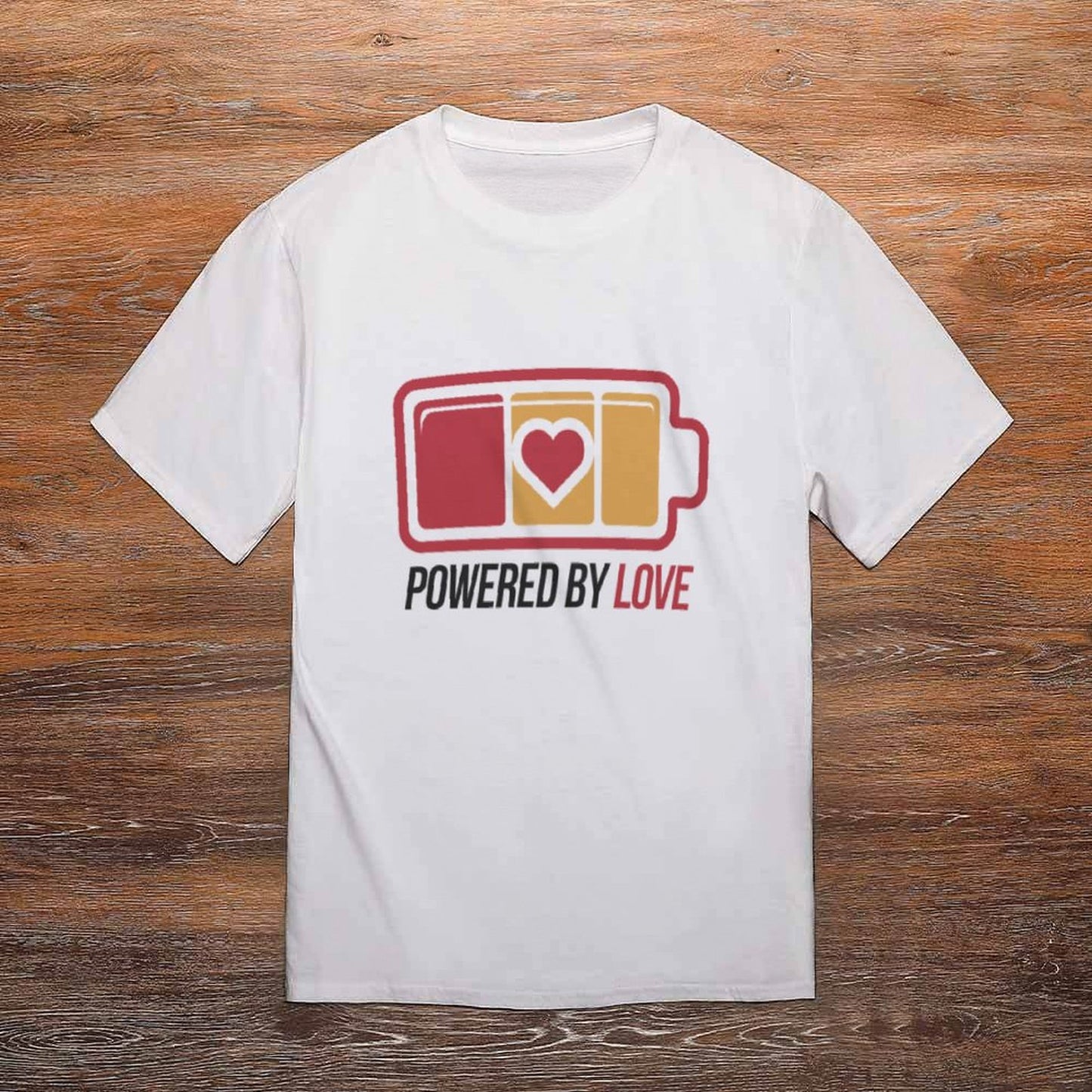 Powered by Love & Charging with Love Matching Shirts