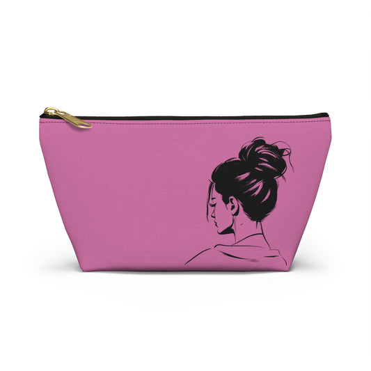 Pink T-Bottom Accessory Pouch