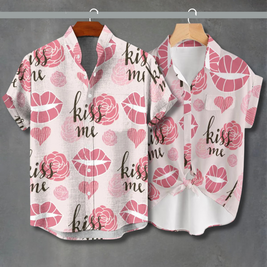 Kiss Me Shirt - Romantic Valentine’s Outfit