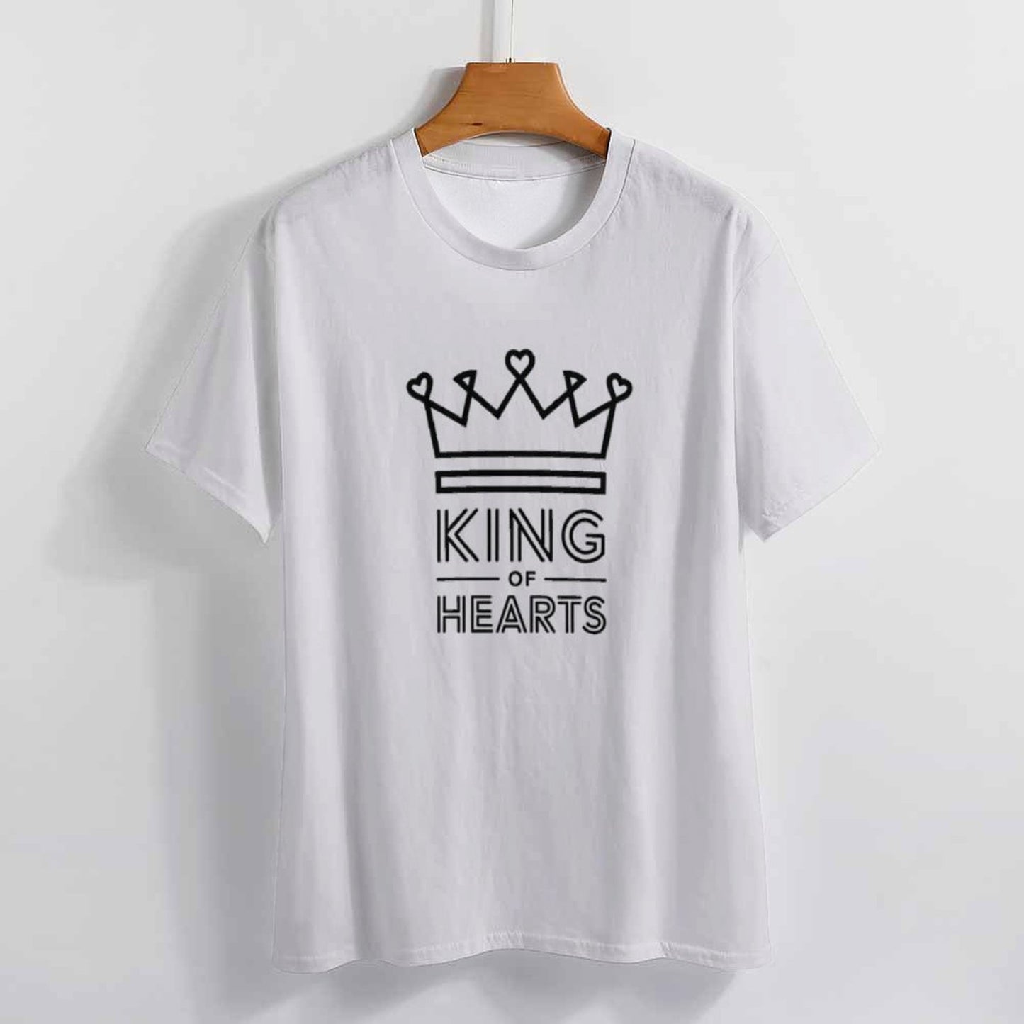 King & Queen of Hearts Matching Tees