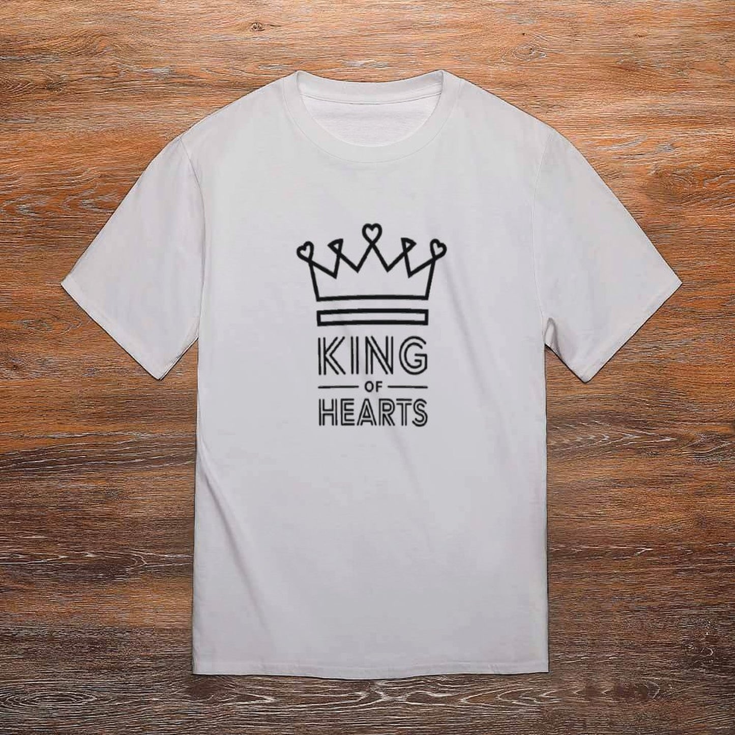 King & Queen of Hearts Matching Tees