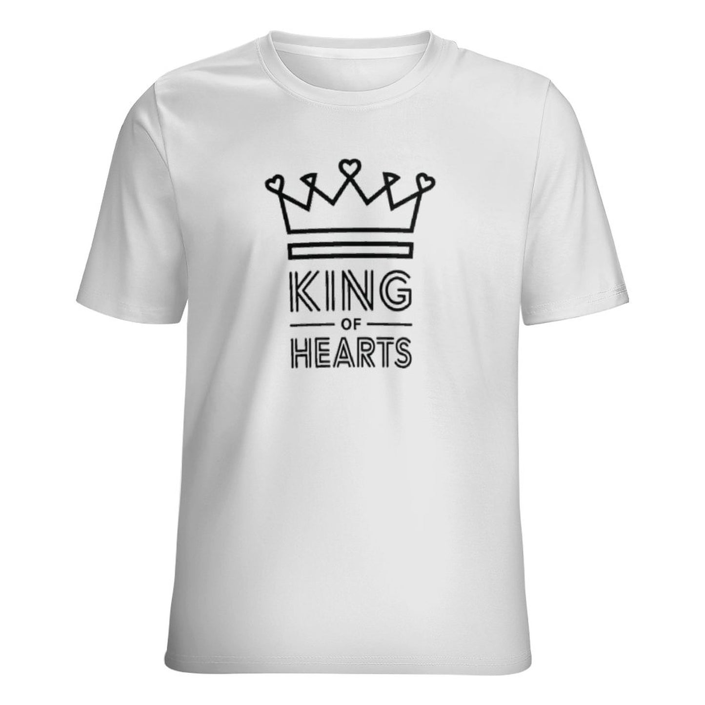 King & Queen of Hearts Matching Tees