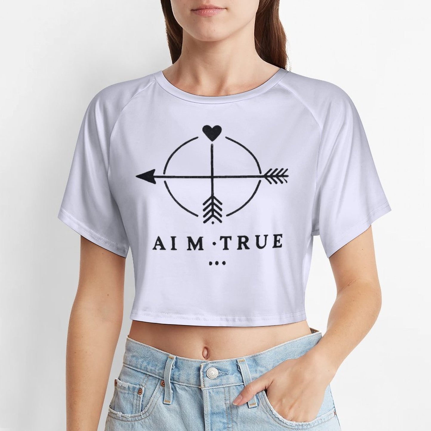 Aim True Archery T-Shirt - Matching Valentine's Outfit for Couples