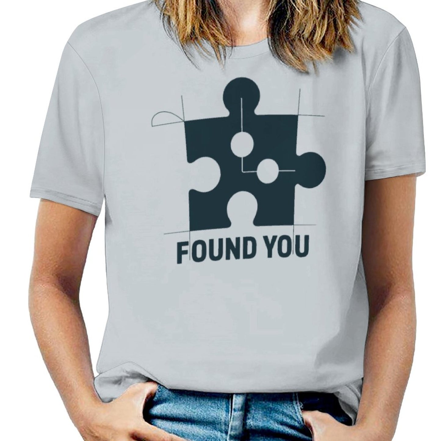 Puzzle Love Couple Tees – Matching Valentine Shirts