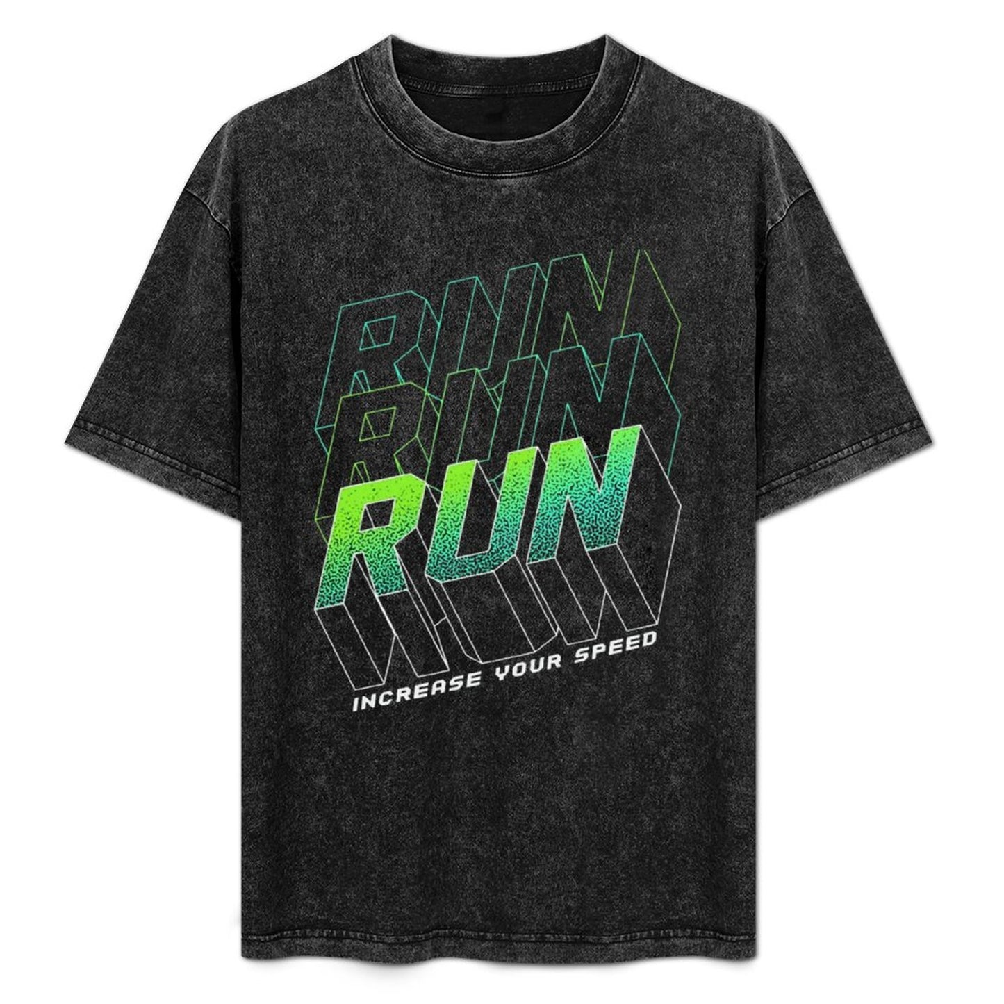 RUN Vintage Graphic T-Shirt – Oversized Streetwear