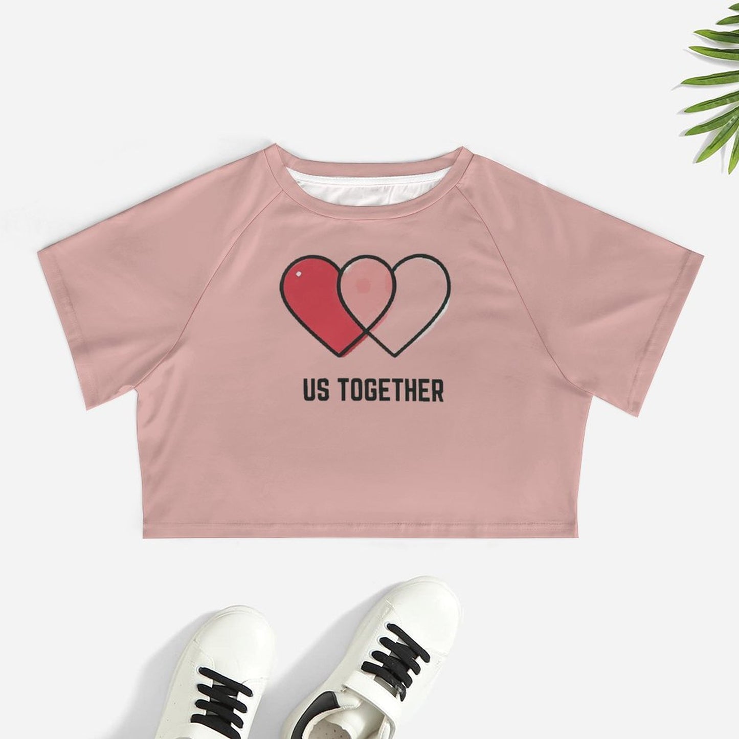 Us Together Matching Couple T-Shirt - Romantic Valentine’s Day Outfit